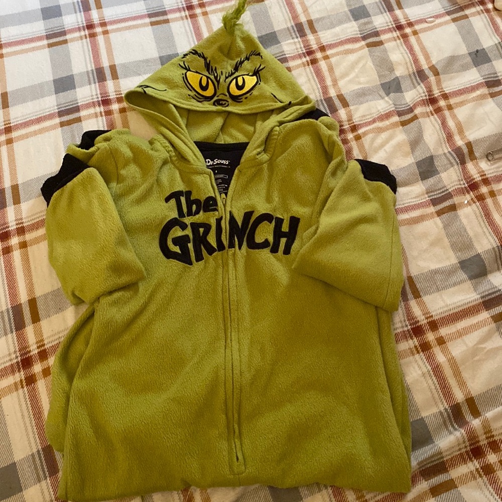 Grinch onesie pajamas
